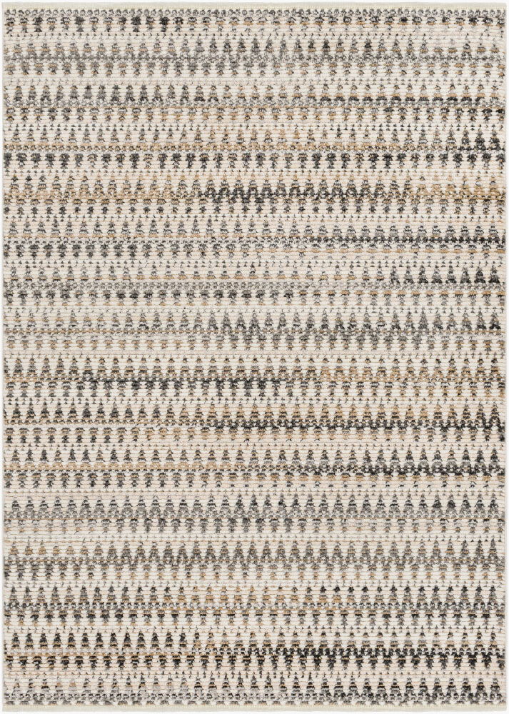 Calico Machine Woven Rug, by Surya, 1'5.32" length x 1'5.32" width