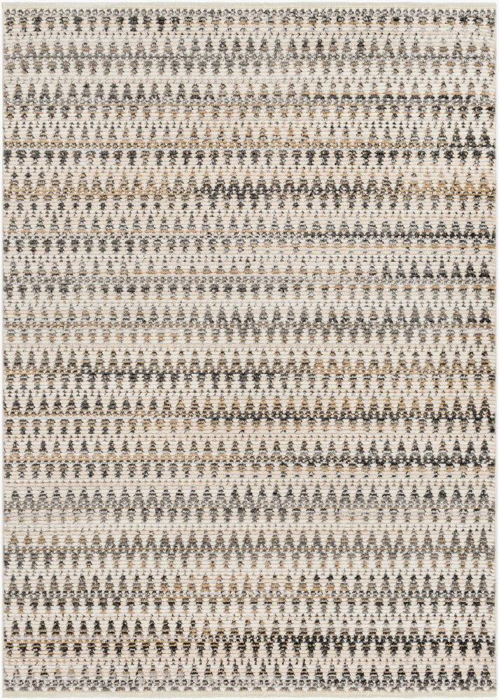 Calico Machine Woven Rug, by Surya, 1'5.32" length x 1'5.32" width