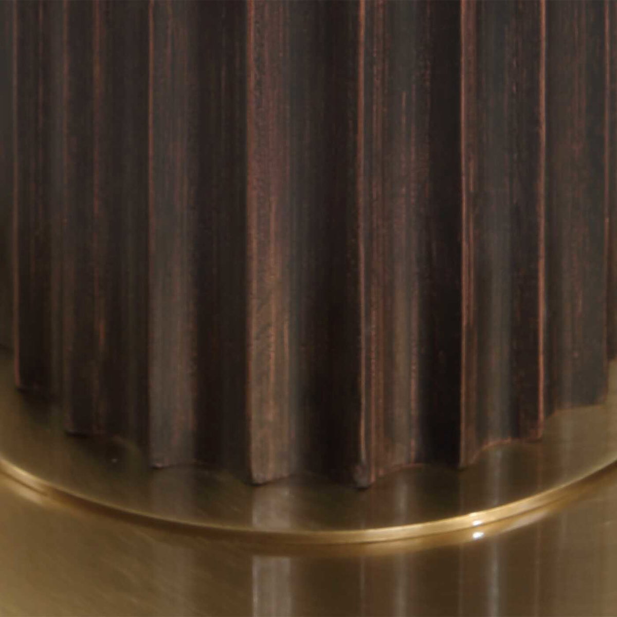 Forage Dark Oak Floor Lamp, by Uttermost, 18" width x 62.5" height x 18" depth View 6