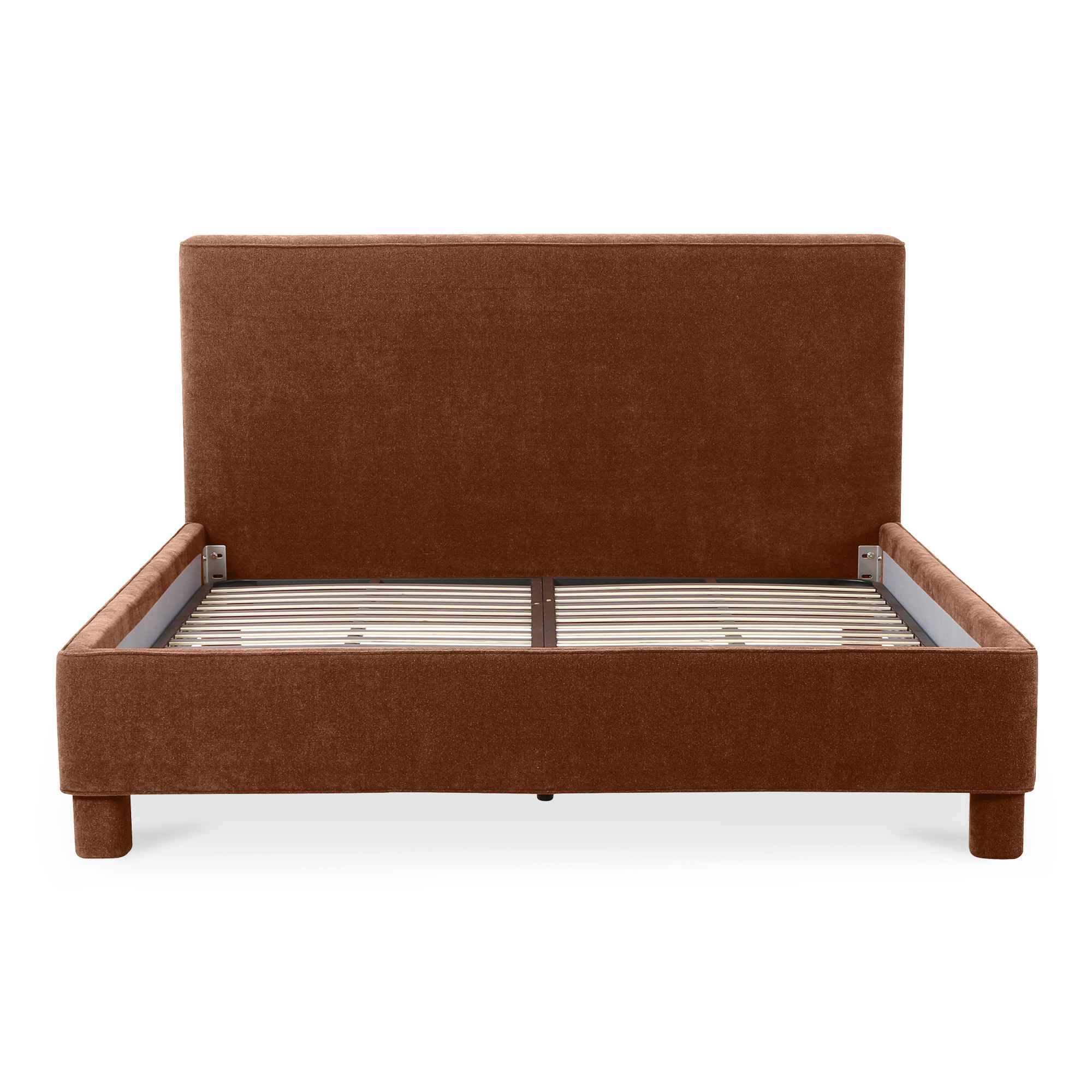 Ichigo Queen Bed Deep Orange large image 