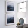 Rising Blue Abstract Framed Prints Set/2 thumbnail 3