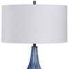 Everard Blue Table Lamp, by Uttermost, 18" width x 32.5" height x 18" depth thumbnail 7