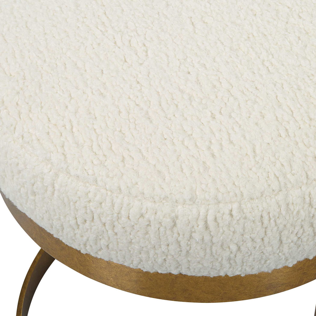 Infinity Gold Bench, Benche by Uttermost, 60" width x 19" height x 16.25" depth View 7