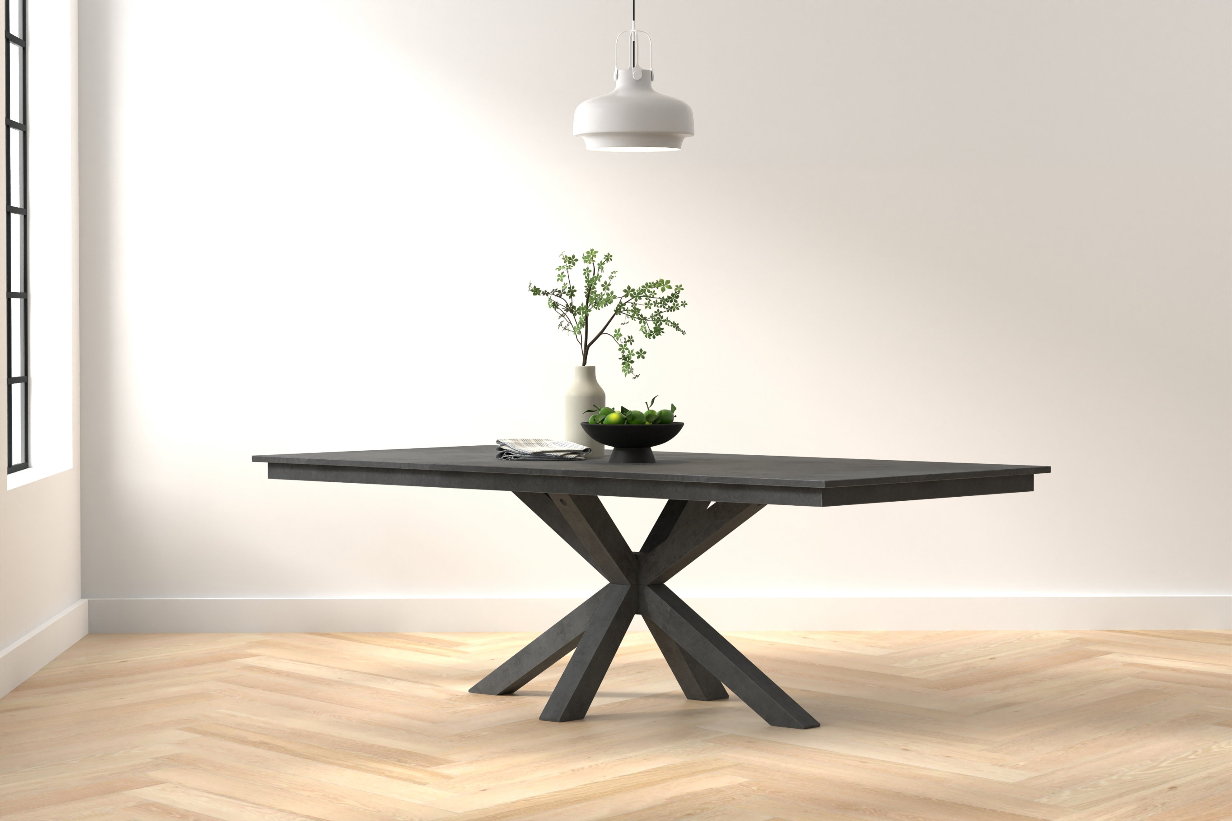 Eich Dining Table, by Sarreid, 45659" length x 43" width x 30" height View 13