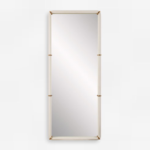 Cyprus White Dressing Mirror