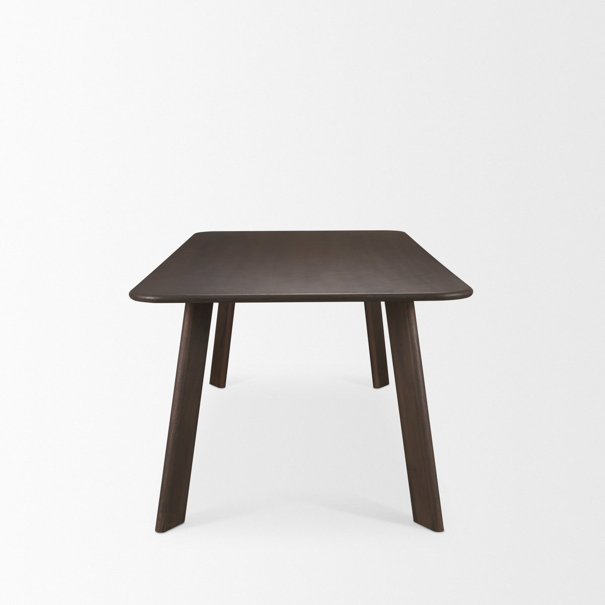 Welborn 72'L x 40'W Rectangular Dining Table | Modern | Dark Brown Wood | Seats 6, by Mercana, 72" length x 40" width x 30" height View 4