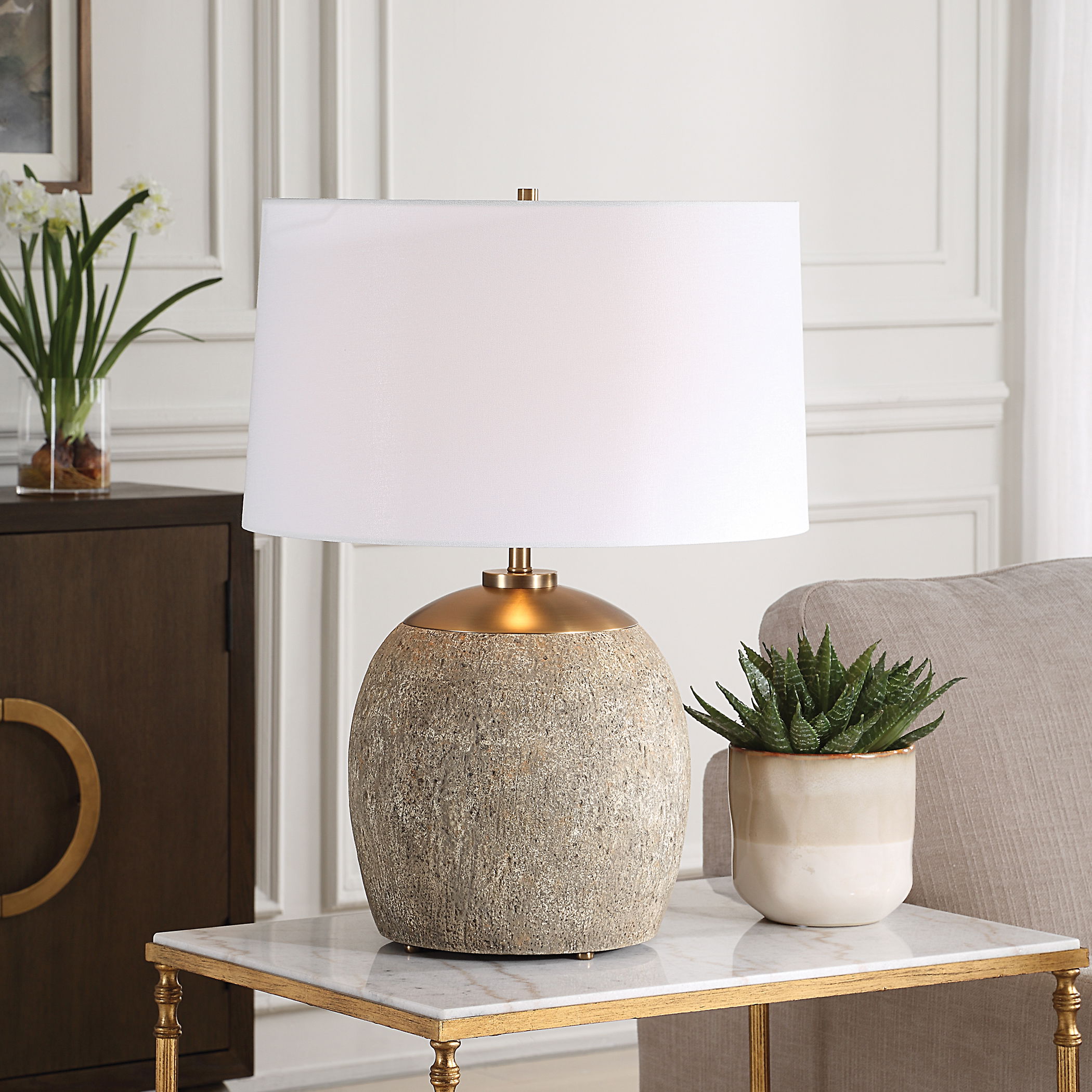 Raylan Textured Table Lamp large image 