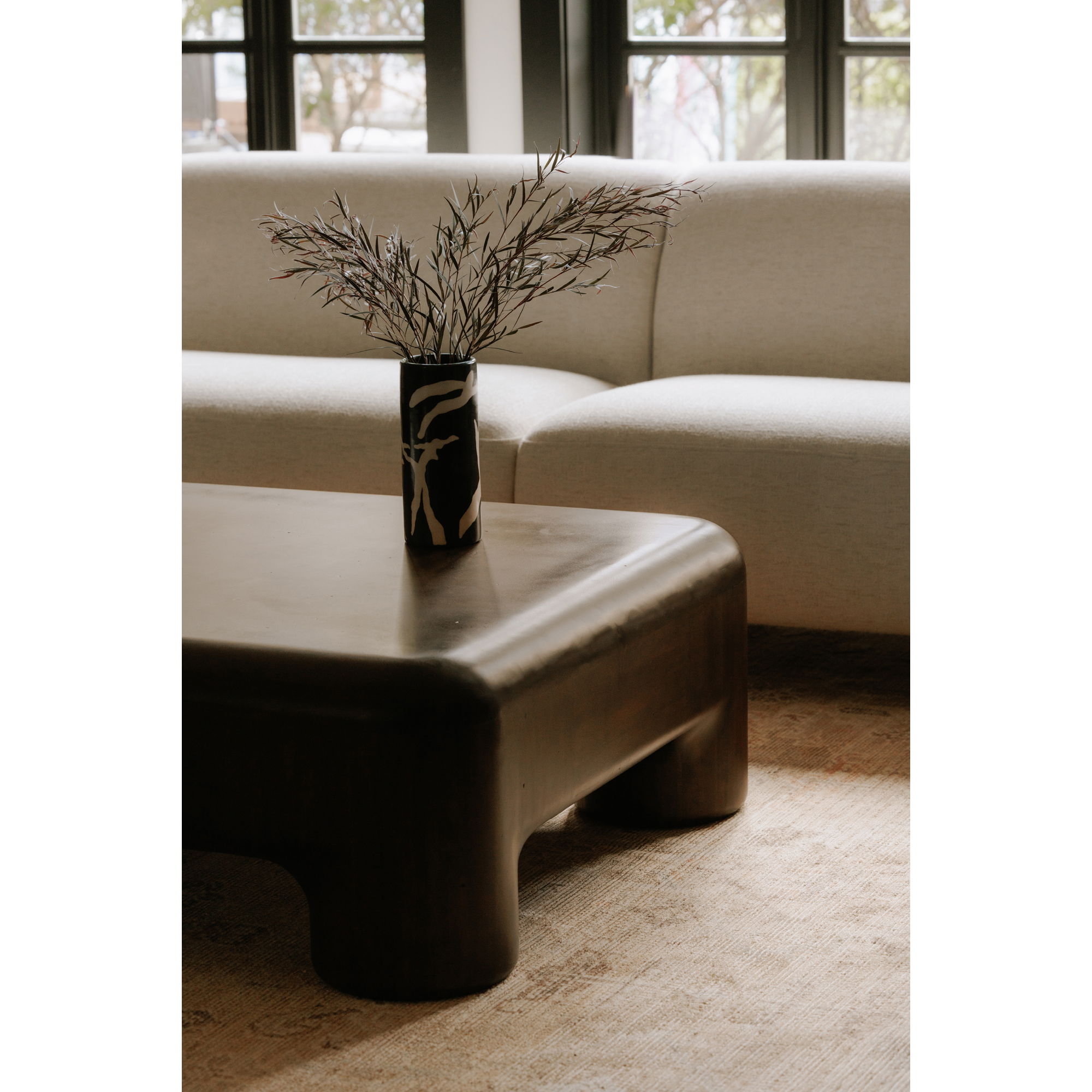 Rowan Coffee Table Dark Brown large image 