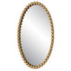 Serna Gold Oval Mirror thumbnail 4