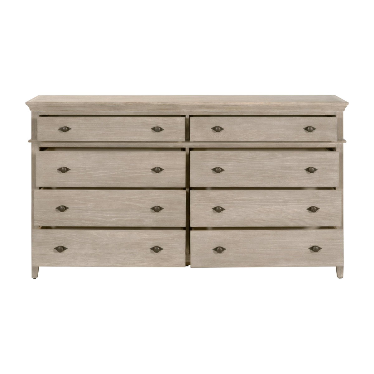 Oxford 8-Drawer Double Dresser, by Essentials for Living, 67" width x 37.25" height x 20" depth View 2