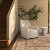 Bowie Swivel Chair White thumbnail 7