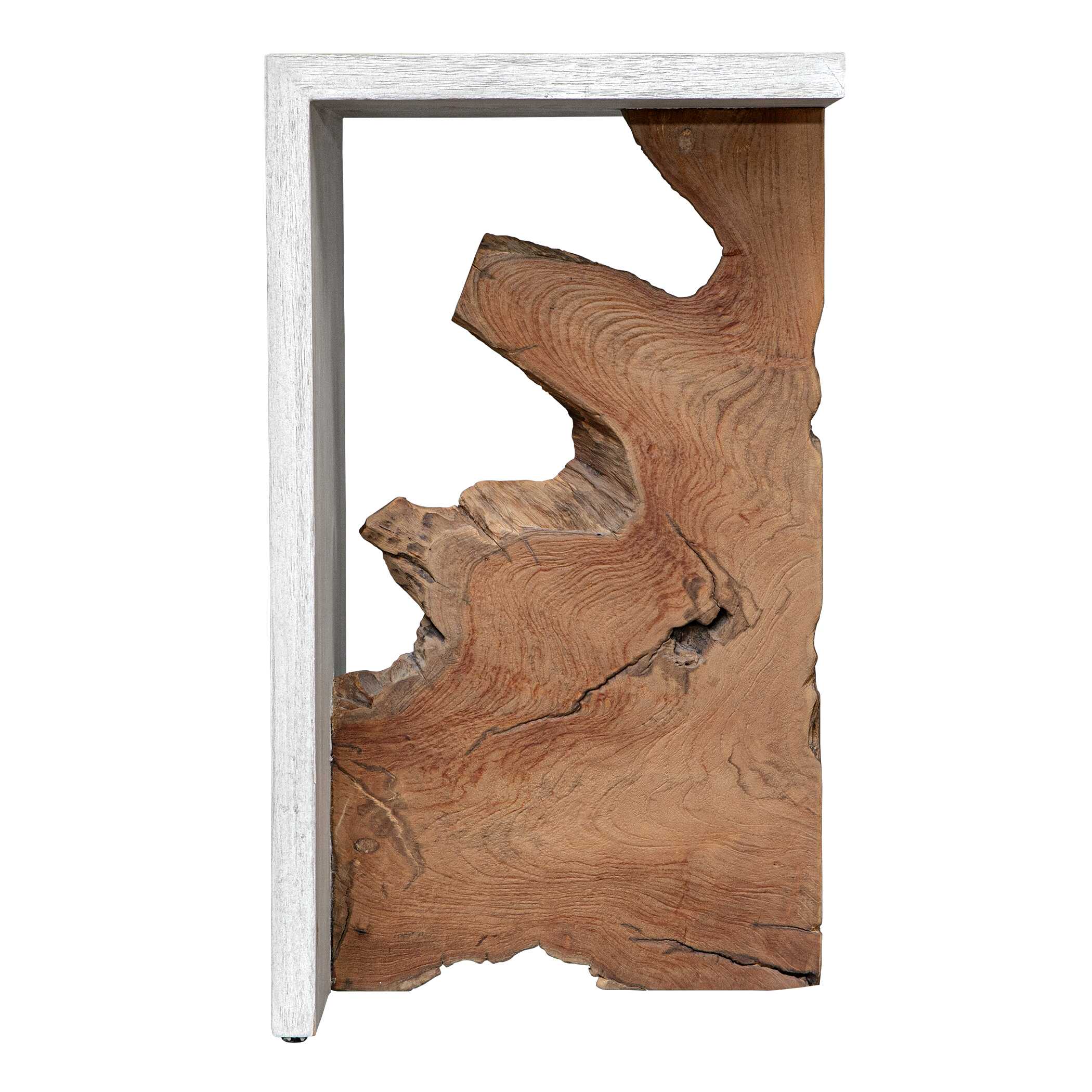 Intersect Modern Accent Table, Furniture by Uttermost, 13.78" width x 23.62" height x 11.81" depth View 7