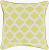 Morrocan Printed Lattice Accent Pillow, Decorative Pillow by Surya, 18" length x 18" width thumbnail
