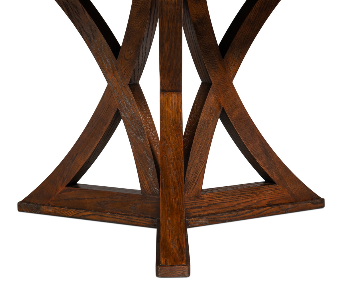 Casual Jupe Dining Table Palladio  Med, by Sarreid, 4'7" length x 4'7" width x 2'6" height View 6