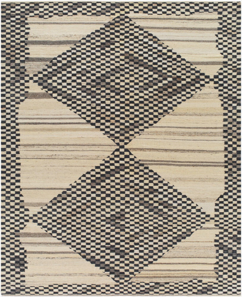 Stockholm Handmade Rug, by Surya, 3' length x 2' width