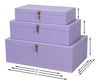 Cosmos Nesting Boxes,S/3,Lilac thumbnail 12