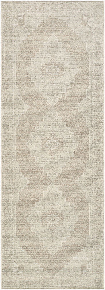 Athiyo Machine Woven Rug, by Surya, 7'2.61" length x 2'6.31" width