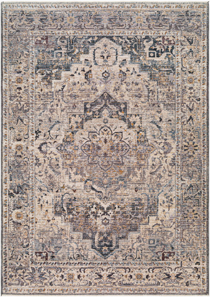 Aida Machine Woven Rug, by Surya, 1'3.75" length x 1'3.75" width