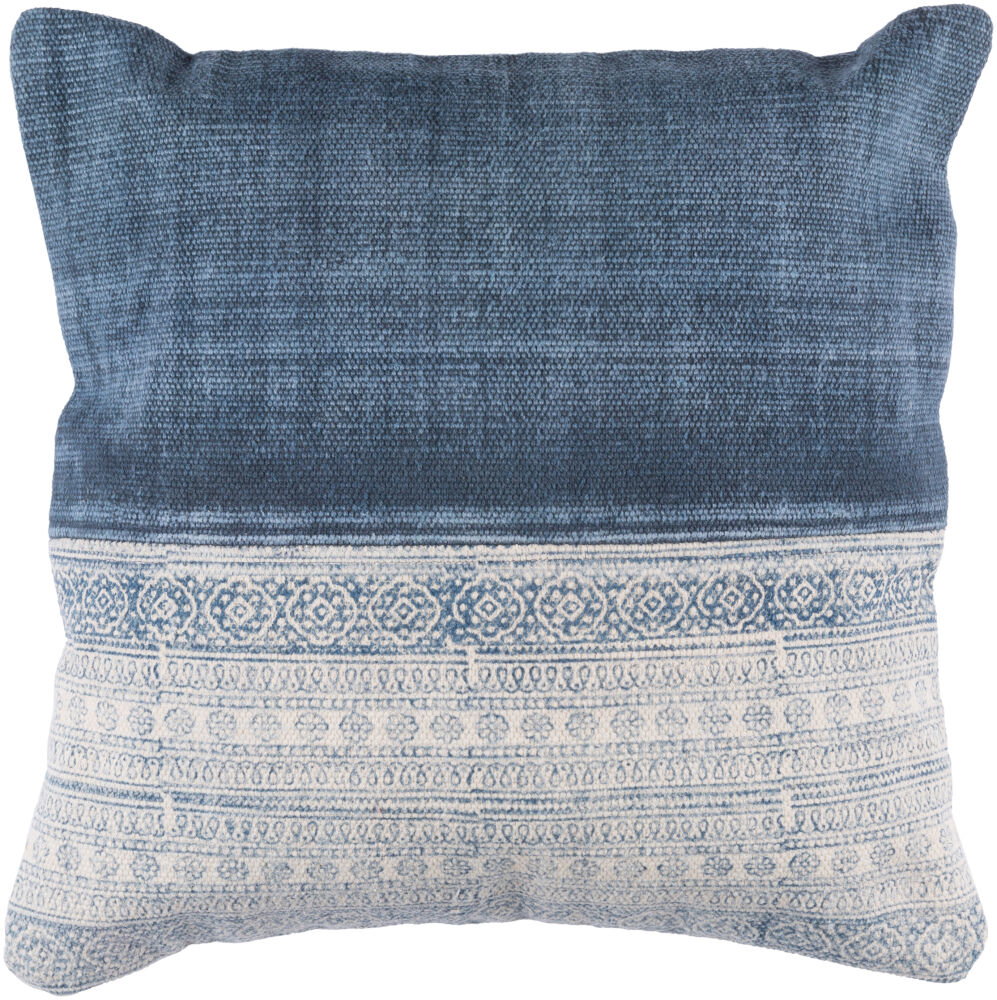 Lola Accent Pillow Down, Decorative Pillow by Surya, 18" length x 18" width
