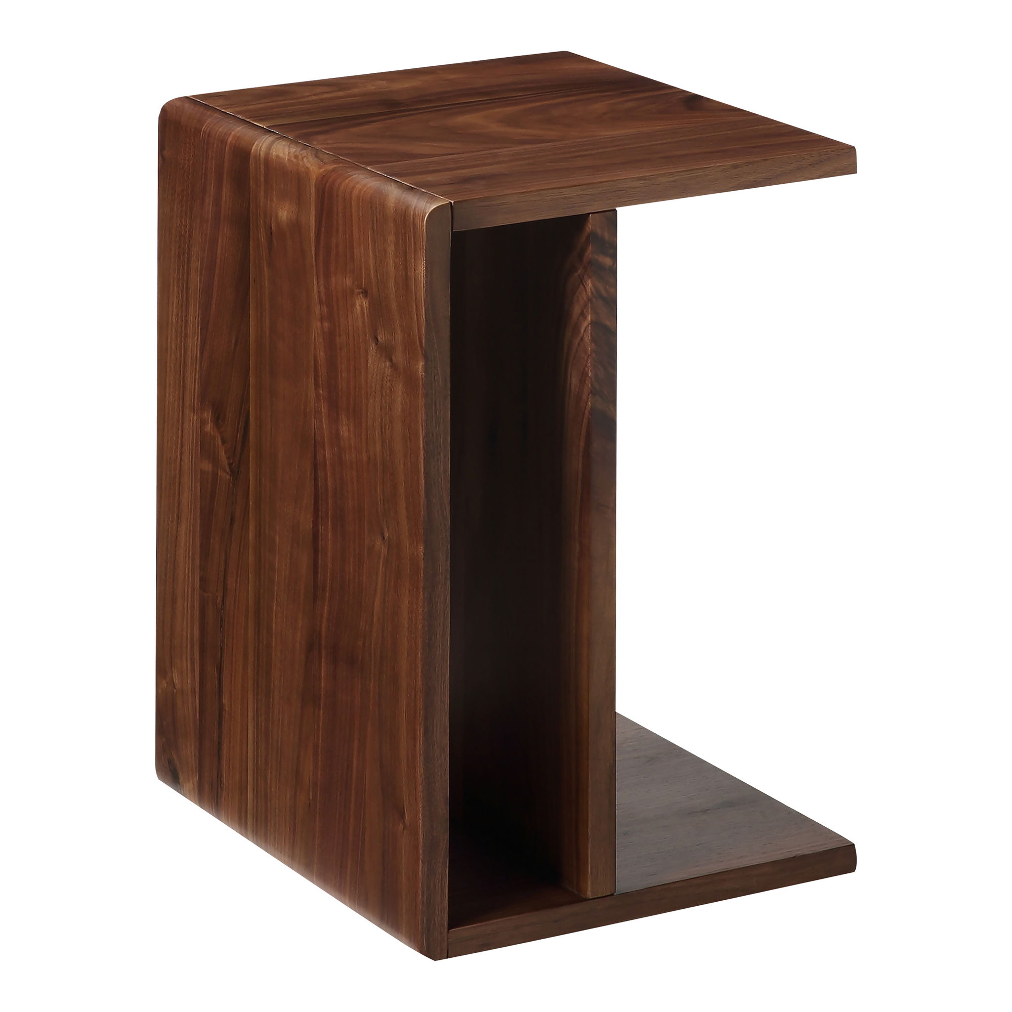 Hiroki Accent Table Brown, Side & End Table by Moe's Home, 12.5" width x 20" height x 14" depth View 2