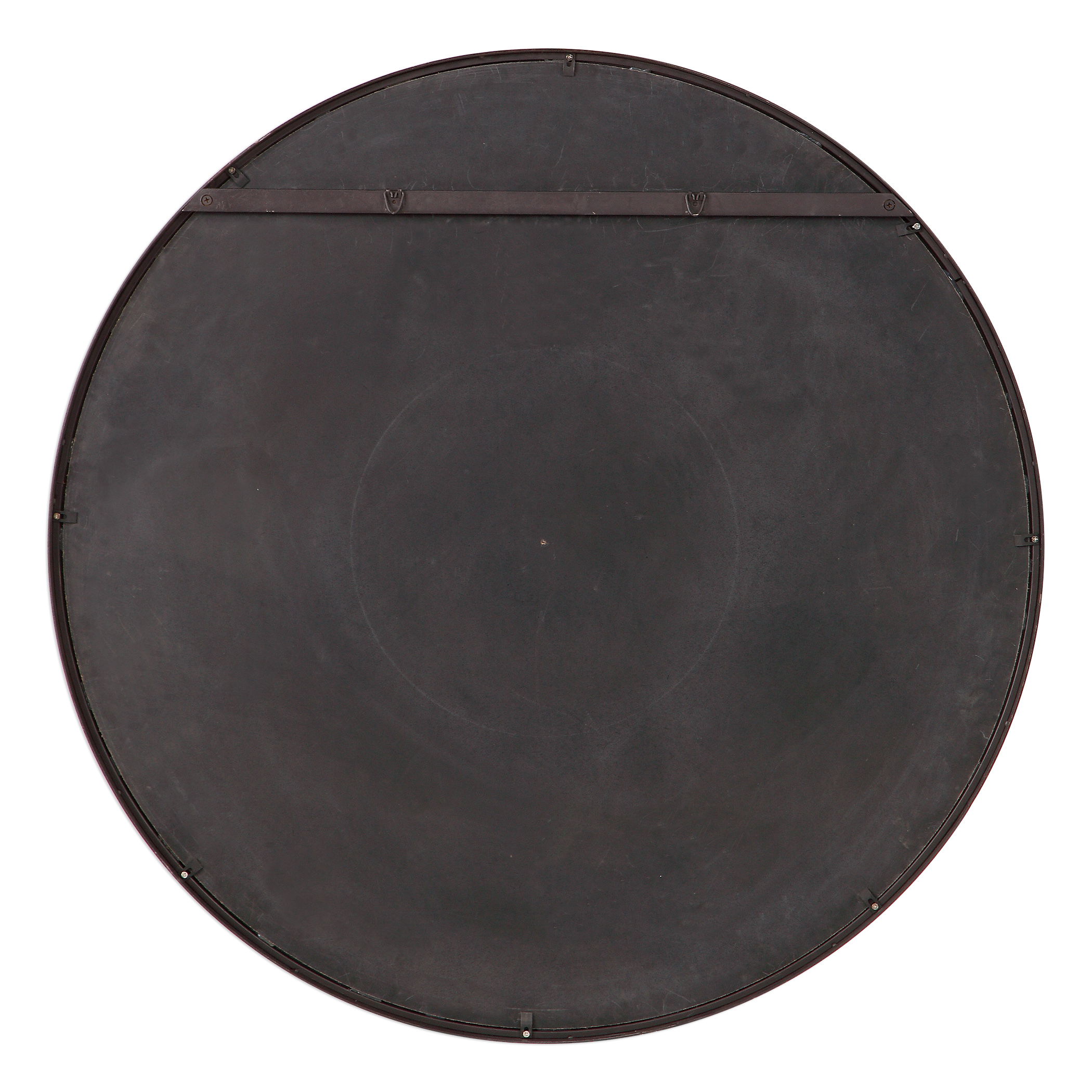 Benedo Round Mirror, by Uttermost, 42" width x 42" height x 1.5" depth View 11
