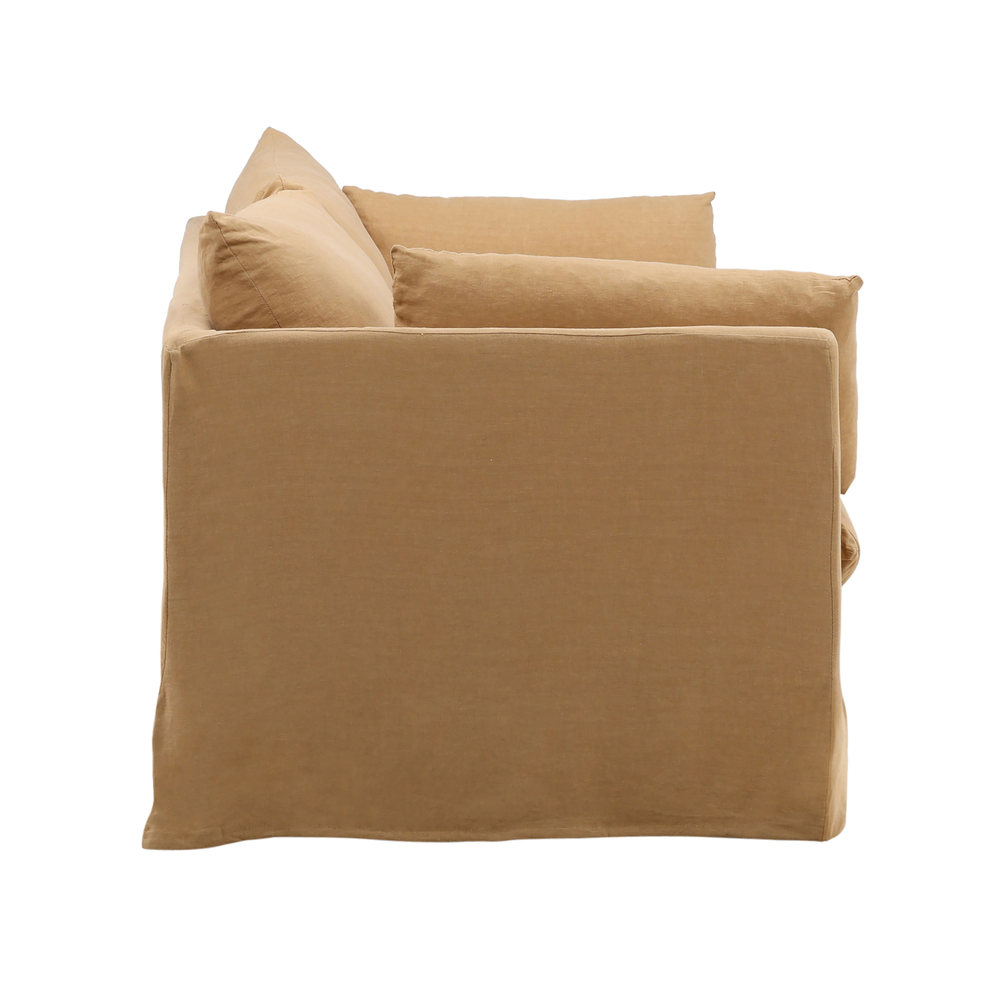 Otis Sofa Frame, Sofas & Sectional by Dovetail, 98.4" width x 28.35" height x 38.97" depth View 3