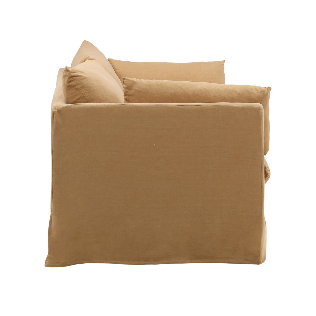 Otis Sofa Frame, Sofas & Sectional by Dovetail, 98.4" width x 28.35" height x 38.97" depth View 3