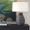 Natchez Charcoal Table Lamp thumbnail 1