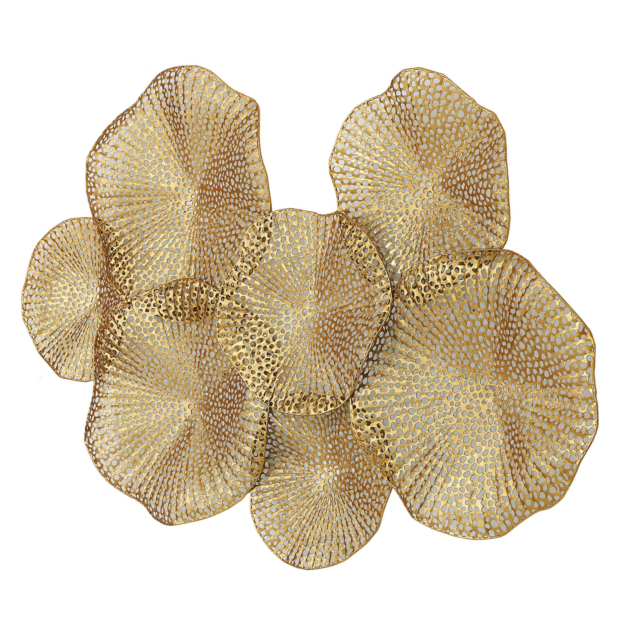 Ripley Gold Metal Wall Art large image 