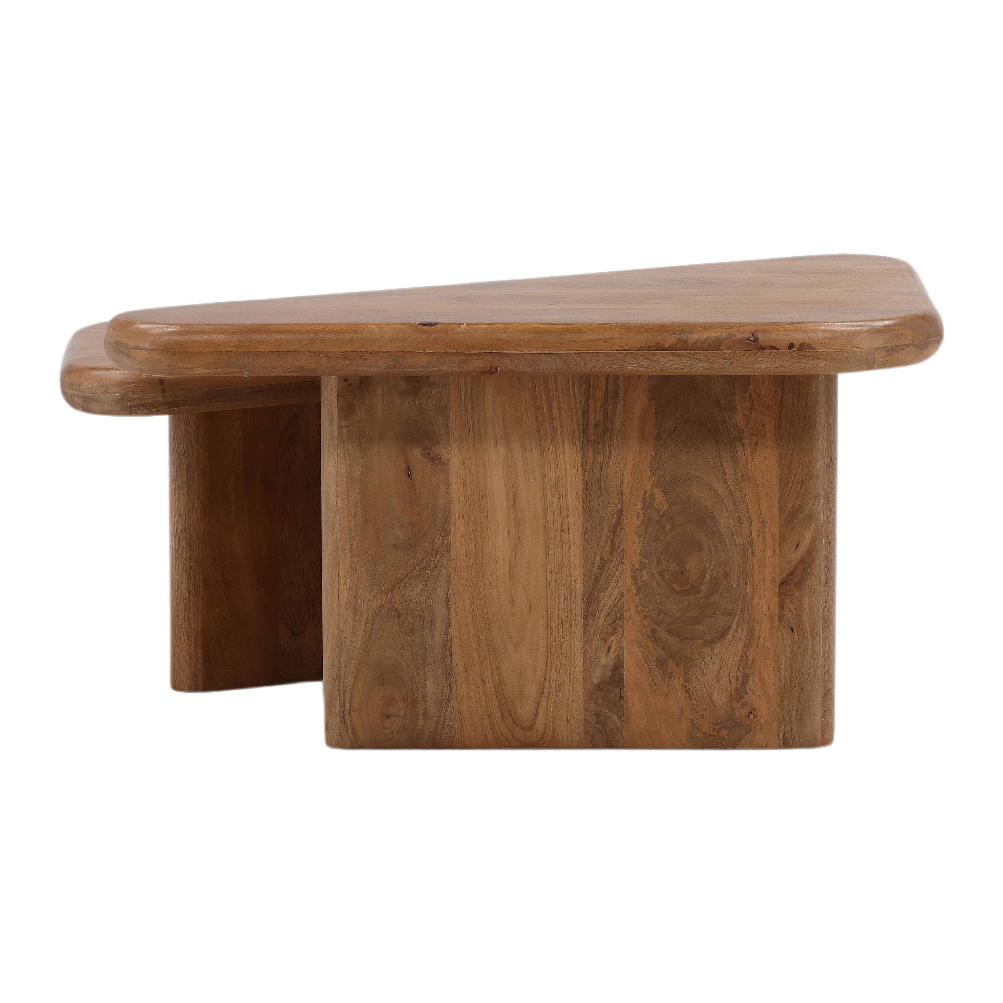 Sansa Coffee Table Set of 2 Brown large image 