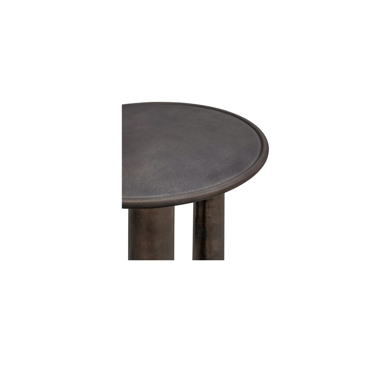 Deacon Outdoor Side Table Deep Bronze, Outdoor Table by Moe's Home, 1'8" width x 1'10" height x 1'8" depth View 5