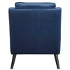O'Brien Blue Velvet Armchair thumbnail 4