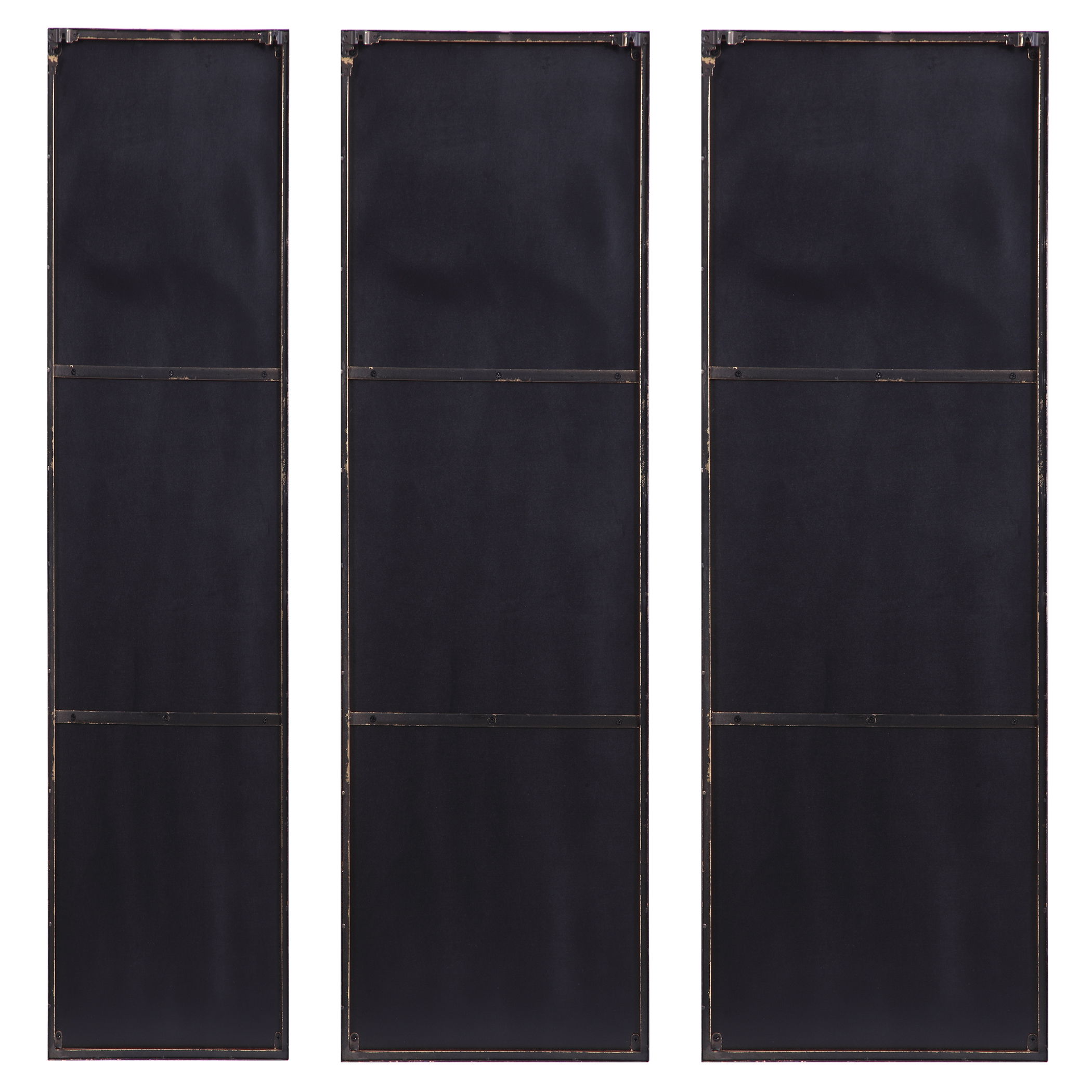 Rowling Gold Mirrors Set/3, by Uttermost, 16" width x 47" height x 1.12" depth View 9