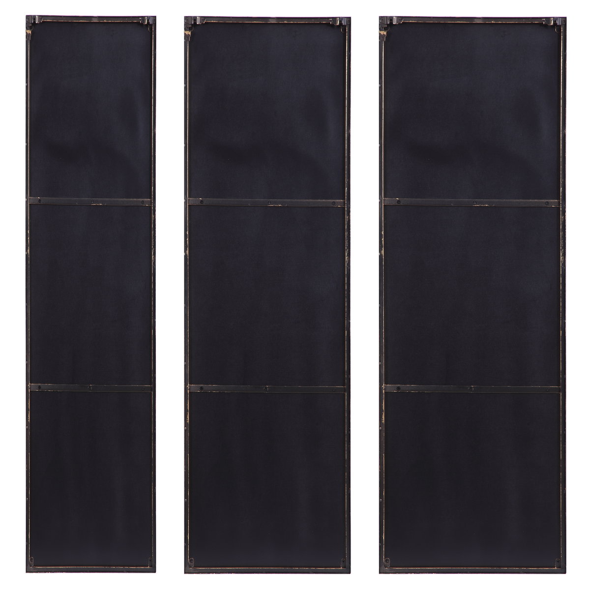 Rowling Gold Mirrors Set/3, by Uttermost, 16" width x 47" height x 1.12" depth View 9