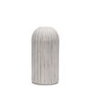 Ummi Small Off White with Gray-Brown Antiquing Ceramic Floor Vase thumbnail 0