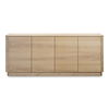 Round Off Sideboard Natural Oak, Cabinets & Sideboard by Moe's Home, 72" width x 30" height x 19" depth thumbnail 1