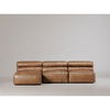 Ramsay Leather Chaise Tan, Chaise Lounges & Daybed by Moe's Home, 36" width x 28" height x 65.5" depth thumbnail 6