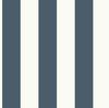 Awning Stripe Blue & White Wallpaper thumbnail 0