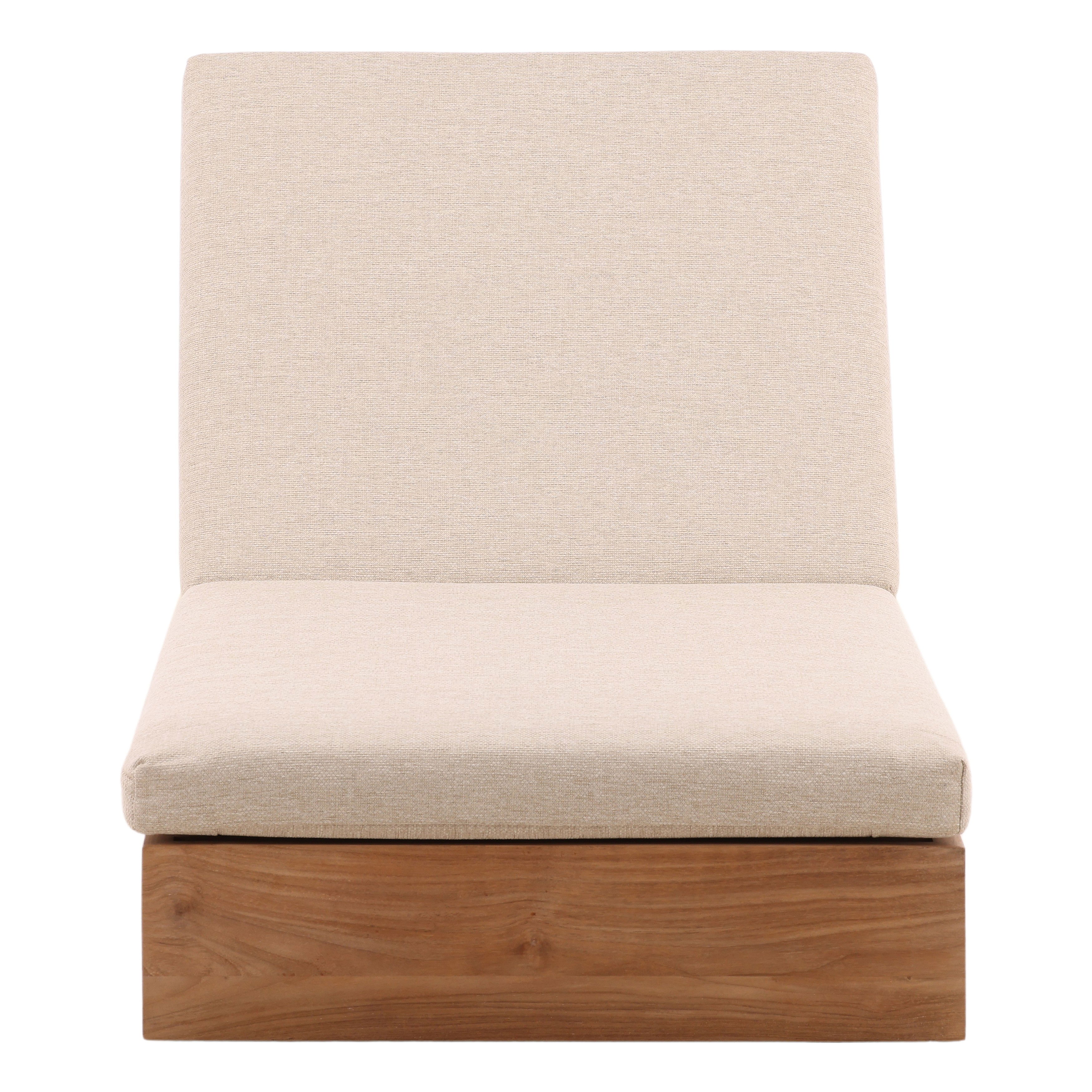 Darlene Outdoor Chaise Sand large image 