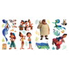 Pixar Luca Wall Decals, by York Wall, 1'4.8" length x 9" width x 1.34" depth thumbnail