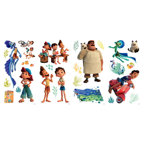 Pixar Luca Wall Decals
