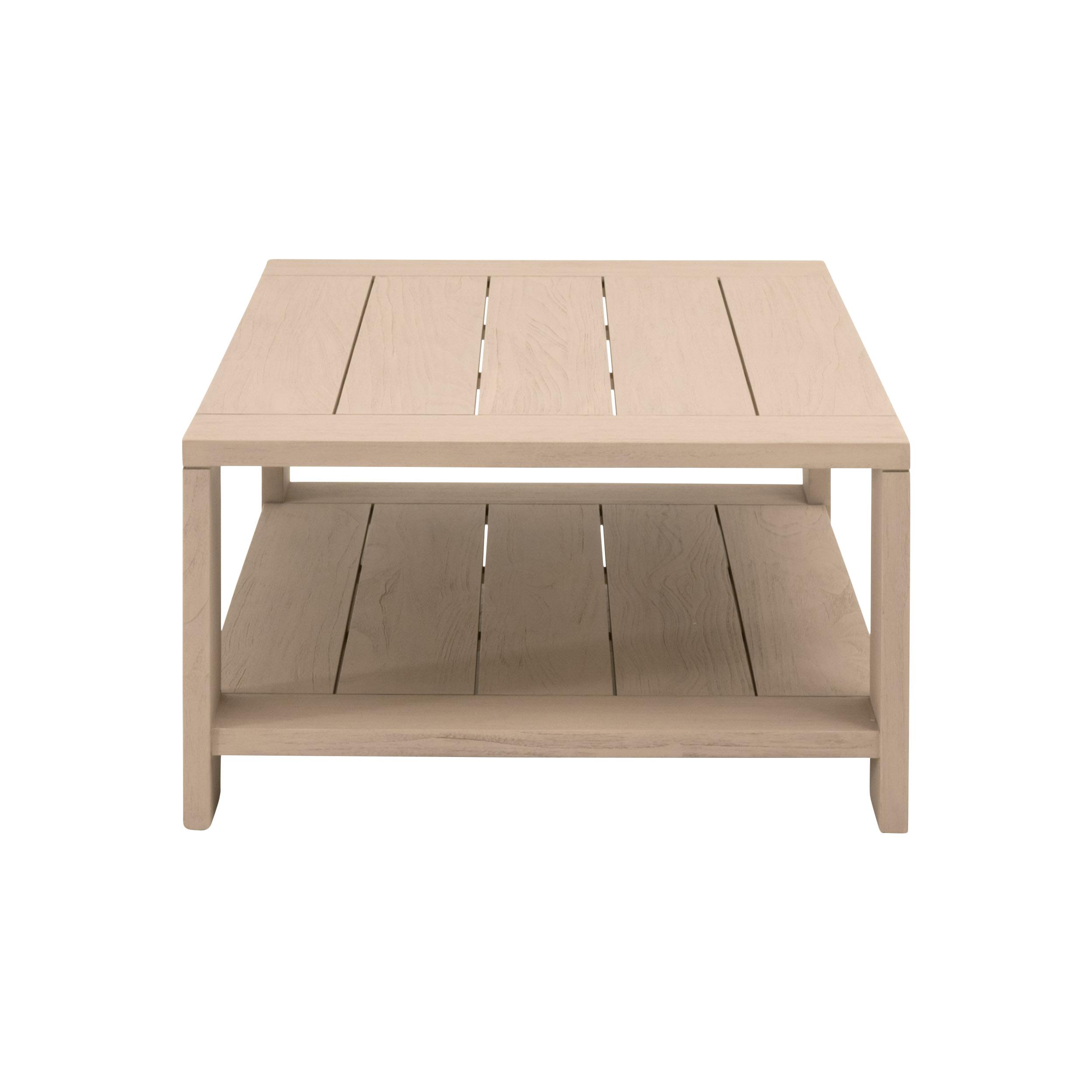Sur Outdoor Coffee Table, by Essentials for Living, 52" width x 16.75" height x 30.25" depth View 3