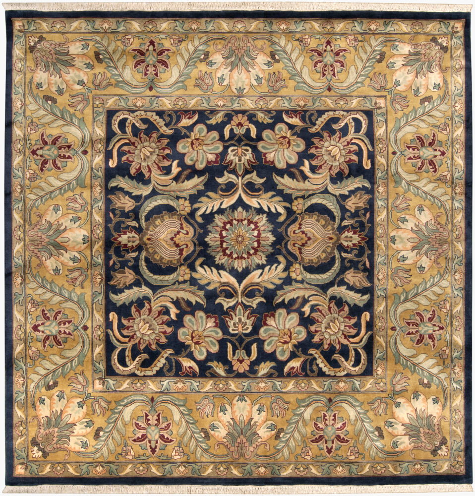 Taj Mahal Handmade Rug, by Surya, 8' length x 8' width