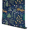Menagerie Blue Peel & Stick Wallpaper thumbnail 2