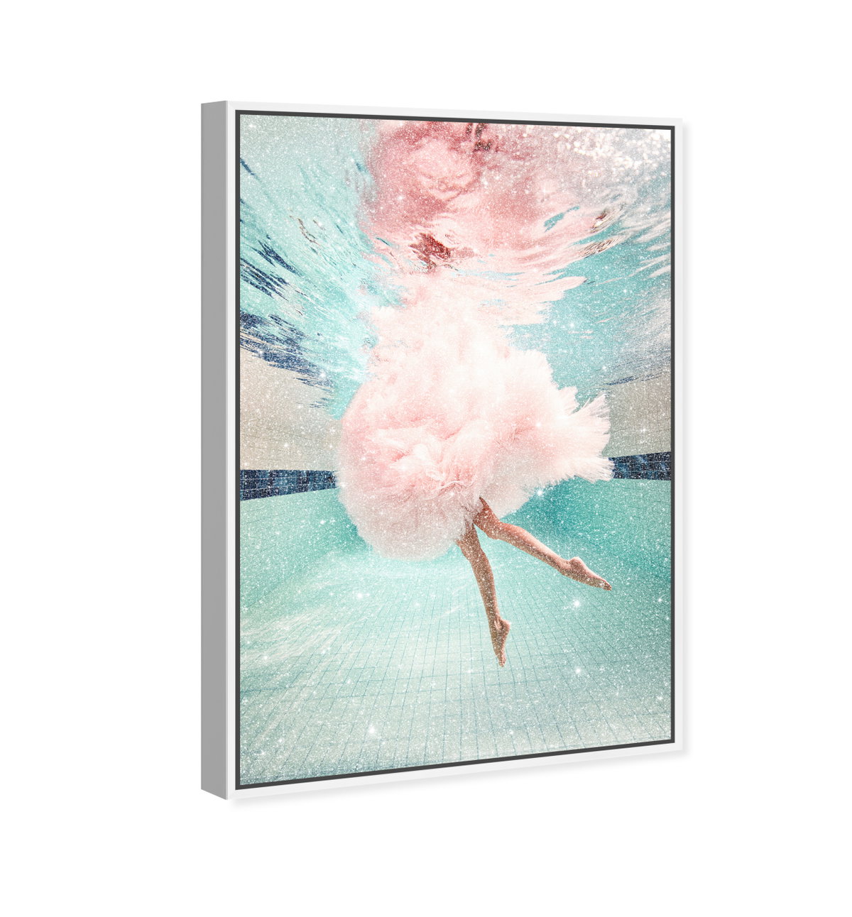 Aquatic Ballerina I (Diamond Dust), Art by Oliver Gal,  30x45 View 2