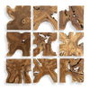 Talia Wood Wall Decor Set/9, Sculptural Wall Art by Uttermost, 16" width x 16" height x 1.37" depth thumbnail 1