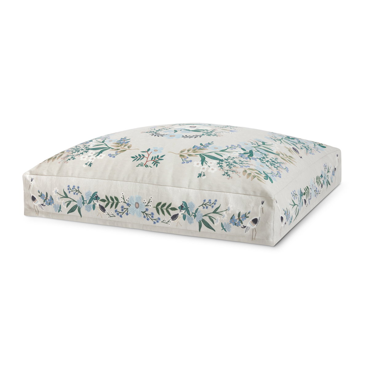 Rifle Paper Co. x Loloi Floor Pillows Pillow, Decorative Pillow, 36" width x 6" height x 36" depth View 1