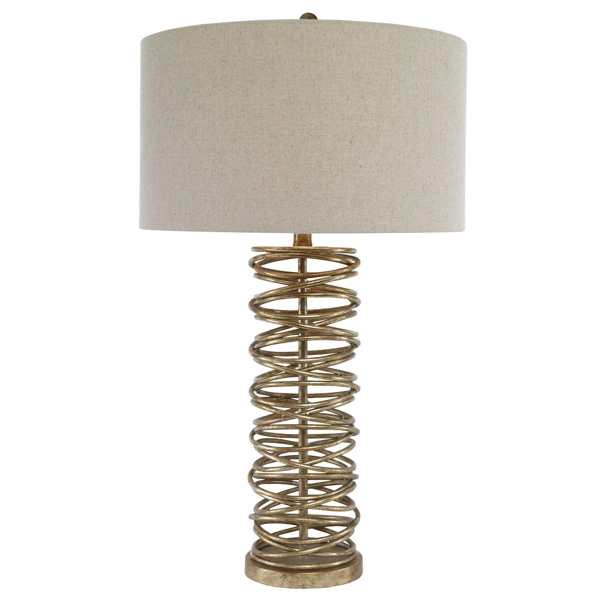 Amarey Metal Ring Table Lamp, by Uttermost, 17" width x 30" height x 17" depth View 4