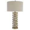 Amarey Metal Ring Table Lamp, by Uttermost, 17" width x 30" height x 17" depth thumbnail 4