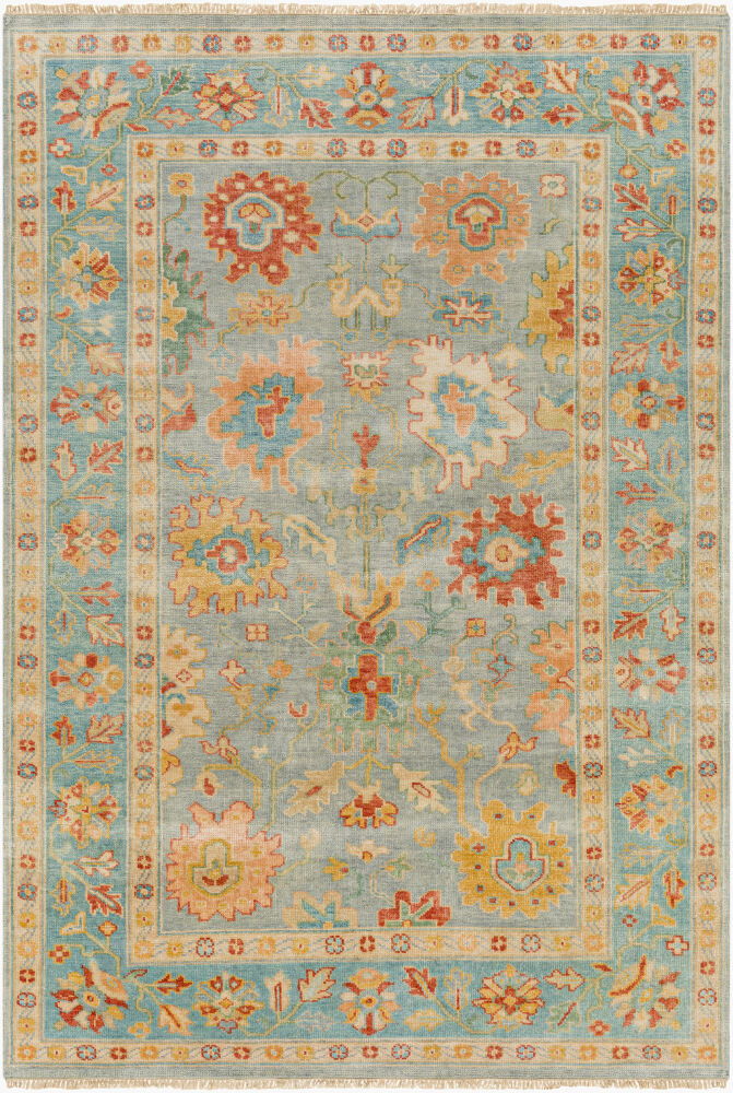 Hillcrest Handmade Rug, by Surya, 1'6" length x 1'6" width